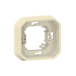 Legrand - Support plaque encastré 1 poste Plexo sable (069890L)