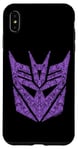 iPhone XS Max Transformers Evergreen Decepticons Purple Icon Filled Logo Case