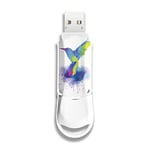 Integral 128GB Humming Bird Xpression USB 3.2 Gen 1 Flash Drive are Stylishly Designed USB Memory Flash Drives - Ideal Storage and Back Up for Study, Work and Play and a Great Fun & Funky Gift Idea