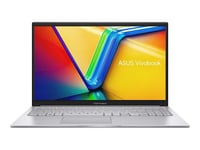 ASUS VivoBook 15 X1504ZA-BQ524W - Conception de charnière à 180 degrés - Intel Core i7 - 1255U / jusqu'à 4.7 GHz - Win 11 Home - Carte graphique Intel Iris Xe - 8 Go RAM - 512 Go SSD NVMe - 15.6" 1920 x 1080 (Full HD) - Wi-Fi 5 - argent cool