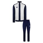 New Balance Kids Unisex Travel Navy/White Tracksuit - Size Medium