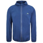 Lacoste Sport Novak Djokovic Mens Blue Jacket - Size Large