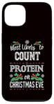 iPhone 13 Most Likely to Count Protein on Christmas Eve Funny Gymbro Case