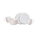 Villeroy & Boch Crafted cotton servisset 6 delar White