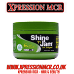 Ampro Shine n Jam Silk Edges Extra Firm Hold Hair Gel with Olive Oil 8oz (227g)