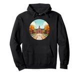 Cool Schoolyard for back to school lovers and books fans Pullover Hoodie