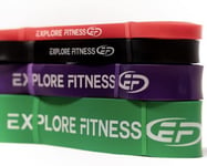 Explore Fitness Resistance Bands Set, Pull Up Assistance Bands, Stretching Bands