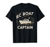 RC Boat Captain Funny Remote Controlled Boating T-Shirt