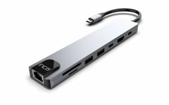 Inca Itpc-7T, Usb Type-C, Hdmi, Rj-45, Usb 2.0, Usb 3.0, Usb Type-C, 1000 Mbit/S, 30 Hz, 3840 X 2160 Piksler, Aluminium