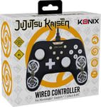 Manette filaire JUJUTSU KAISEN pour Nintendo Switch et PC KONIX NEUF