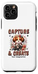 iPhone 11 Pro Cute Camera Dog Photographer Photo Capture & Create Puppy Case