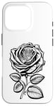 Coque pour iPhone 16 Pro Rose romantique