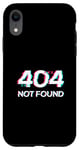 iPhone XR Programmer IT Developer Coding 404 not found html code Case