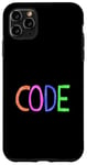 Coque pour iPhone 11 Pro Max Code / Codage / STEM / HTML Genius / Informatique