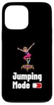 Coque pour iPhone 13 Pro Max Jumpstyle Trampoline Jumpstyle de saut pour club de sport