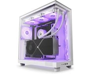 NZXT H6 Flow RGB Dual Chamber White