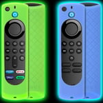 [2 Pack] Universal Remote Cover (Glowing in the Dark) Compatible with Firestick