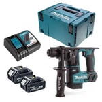 Perforateur SDS-Plus 18V LXT 1,2 J (2x3,0 Ah) en MAKPAC - MAKITA DHR171RFJ