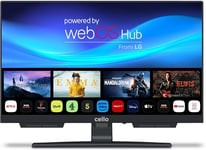 Cello 19 Inch Frameless Smart TV WiFi  Freeview Play Bluetooth HDMI USB UK MADE