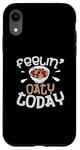 iPhone XR Feelin’ Oaty Today Funny Oatmeal Enthusiast Cereal Breakfast Case