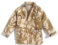 DESERT CAMO COMBAT PADDED JACKET boys 5-6 British army camouflage soldier coat