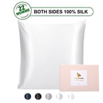 Silk Pillowcase for Hair Skin 22momme Silk Pillow  with Zipper