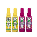 AIR WICK Desodorisant WC Spray V.I.Poo Anti Odeur Lemon Idol 2x55 ml + V.I.Poo Fruity Pin 2x55ml