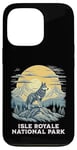 Coque pour iPhone 13 Pro Isle Royale National Park Grey Wolf Vacation Wildlife