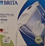 BRITA Aluna Cool 2.4L Water Filter Fridge Jug + 1 x Maxtra PRO Cartridge White