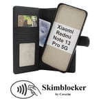 Skimblocker Xiaomi Redmi Note 13 Pro 5G Magnet Plånbok