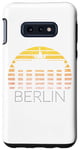 Coque pour Galaxy S10e Berlin Skyline Allemagne Retro Vintage Sunset I Love Berlin