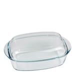 Pyrex - Essentials Gryta med Lock 4,5 L Glas