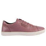 Dolce & Gabbana Cuir Baskets Londres avec Logo Rose 45 US 12 Royaume-Uni 11