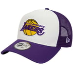 casquettes Homme, New Era A-Frame Los Angeles Lakers Cap, Noir