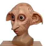 cosplay dobby latex mask halloween kostym