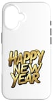 Coque pour iPhone 16 Happy New Year Party 2025 Famille Nouvel An 2025