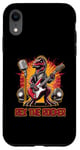 iPhone XR Rex the Rocker Dinosaur Band Case