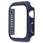 mumbi Coque de Protection en Verre trempé Compatible avec Apple Watch Series 6/SE, 40 mm, Bleu foncé