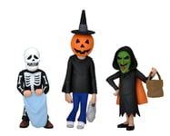 NECA - Halloween 3 Toony Terrors Trick Or Treaters 6 Action Figure 3Pk