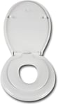 Family Child Toilet Seat, Soft Close Toilet Seat,Potty Training Toilet Seat for