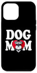 iPhone 12 Pro Max Miniature Schnauzer Dog Mom Cute Mini Puppy Mother Women's Case