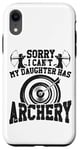 iPhone XR Archery Bow Archer Mom Mother Vintage Sorry I Can't My Case