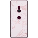 Mobilcover til Sony Xperia XZ3 med Rosa Hjerte motiv