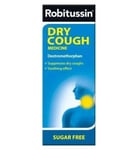 Robitussin Dry Cough 100ml Syrup Suppresses Dry Coughs & Soothes Cough Medicine