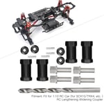 RC Lengthening Widening Coupler With 5.5mm Drill Bit Fit For SCX10/TRX4 1/10 RC