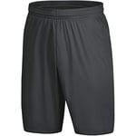 JAKO Short de Football pour Enfant, Taille 116, Anthracite