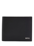 BOSS New Crosstown Trifold Wallet, Black