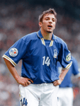 Maillot Italie Nationale Italienne Uefa Euro 1996 Alessandro DEL PIERO 14