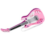 PINK Kids Bass Guitar Toy Children Light Musical Instrument Toy BL