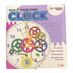 Build Your Own Clock 31 Piece Kids STEM Activity No Batteries Chiming Bell Fun